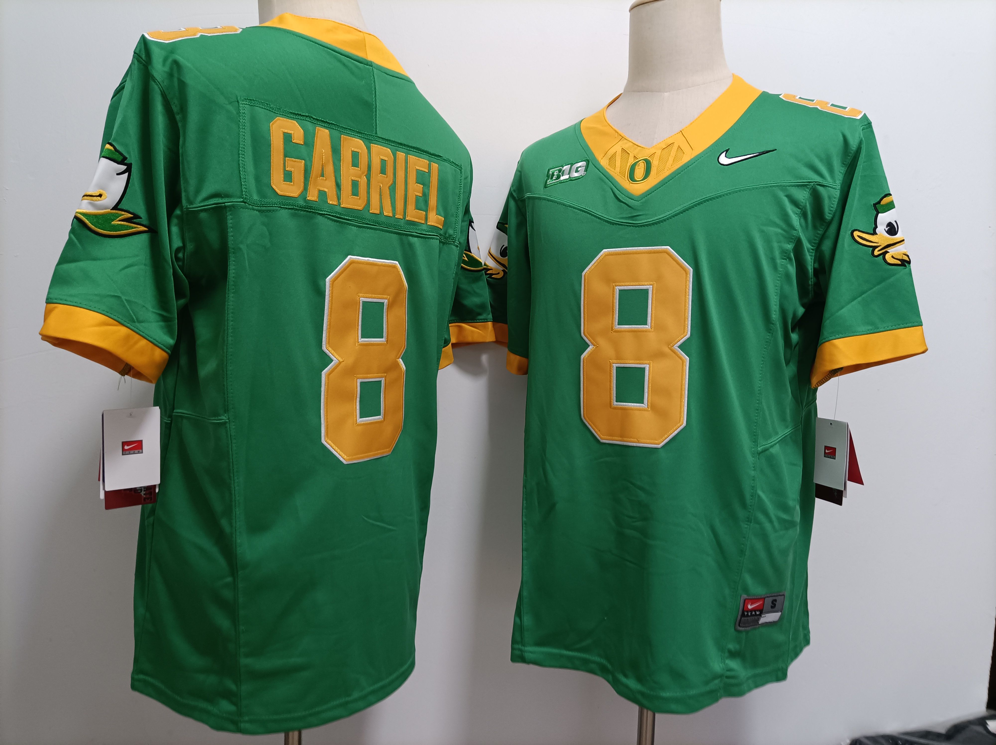 Men Oregon Ducks #8 Gabriel Green Nike 2025 NCAA Jersey